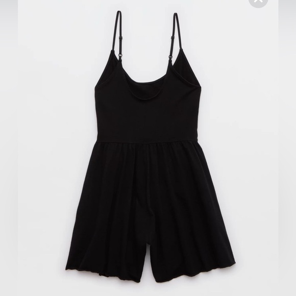 Aerie At The Barre Romper Black - Picture 2 of 8